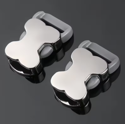 Premium Knochen Klickverschluss | Chrom-Finish, Leichtgewicht