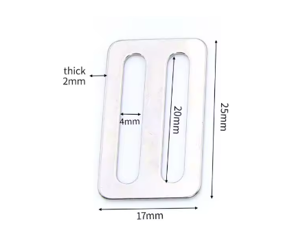Schieber aus Edelstahl