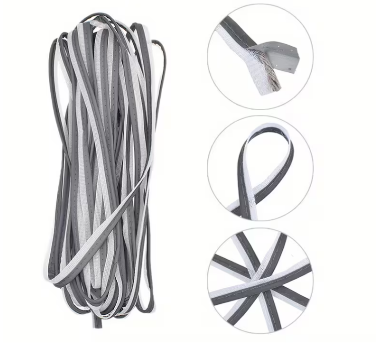 Reflektierendes Paspelband 10 mm – Sicherheit zum Einnähen