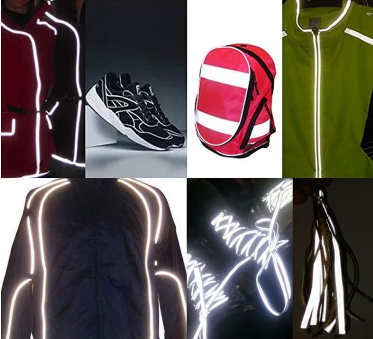 Reflektierendes Paspelband 10 mm – Sicherheit zum Einnähen