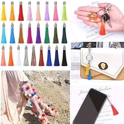 Schmuckanhänger Quaste – Farbenfrohe Akzente für Hund & Halter