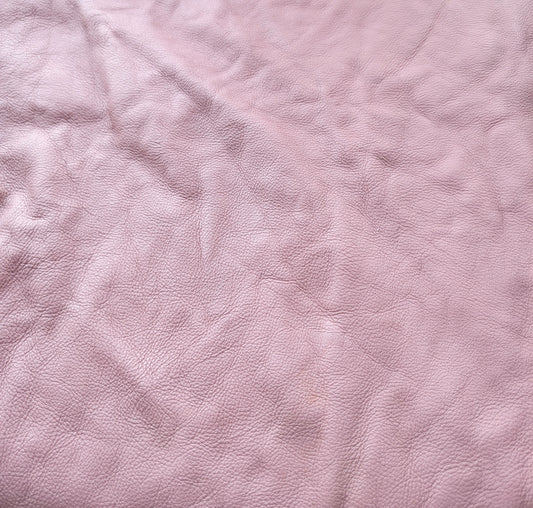 Lederstreifen (Echt, Nappaleder) Lila Puce