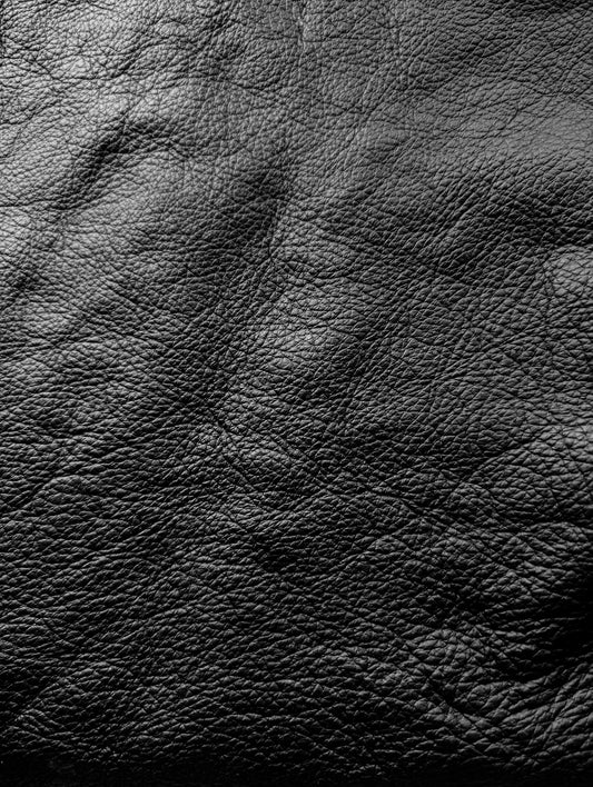 Restposten Lederstreifen (Echt, Nappaleder) Schwarz