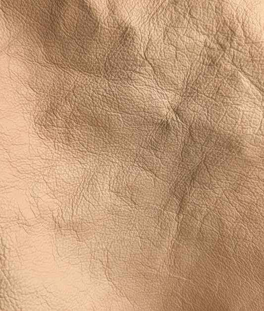 Restposten Lederstreifen (Echt, Nappaleder) Creme