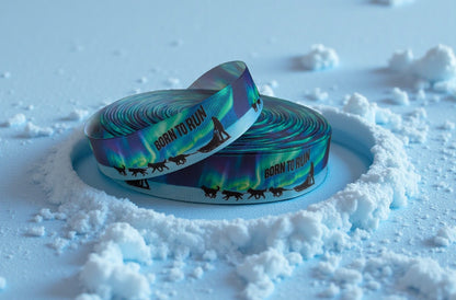 „Born to Run“ – Schlittenhunde unter Nordlichtern 25mm (Eigenproduktion)