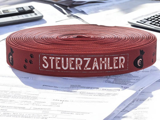 „Steuerzahler“ – Der offizielle Titel für deinen Vierbeiner 19mm (Eigenproduktion)