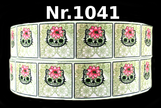 Hello Kitty Sugar Skull Band – 25mm