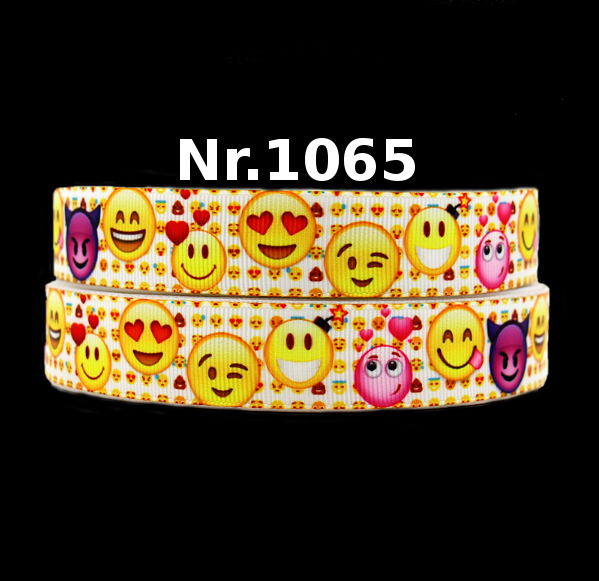 Fröhliches Smiley-Band – 22mm