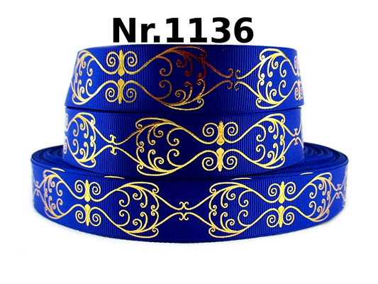 Elegantes Ornament-Band in verschiedene Farben – 25mm