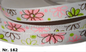 Ripsband "Flower" Blumenranke – 9mm (Versch. Farben)