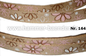 Ripsband "Flower" Blumenranke – 9mm (Versch. Farben)