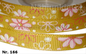 Ripsband "Flower" Blumenranke – 9mm (Versch. Farben)