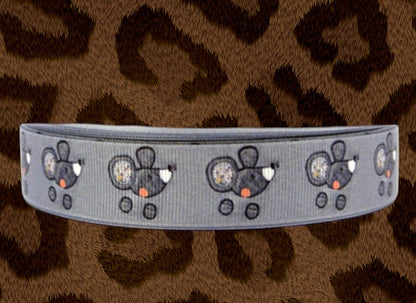 „Kleine Maus“ – Verspieltes Design – Ripsband 22 mm