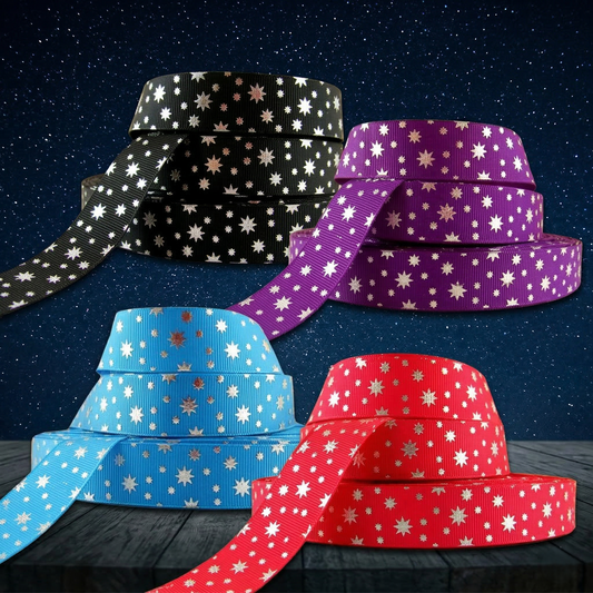 Star band with foil in various colors