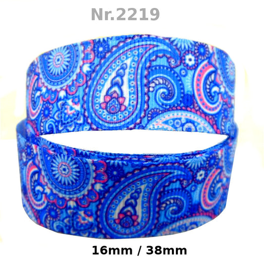 Paisley Blau - 16mm