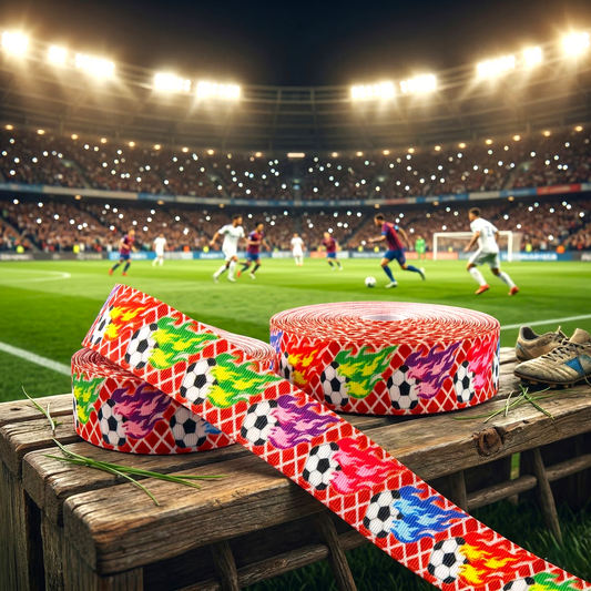 „Feuriges Fußball-Fieber – Dynamisches Band für echte Volltreffer“