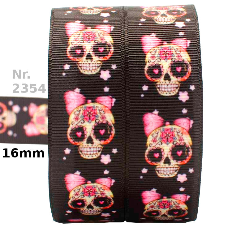 Girly Skull - 16mm