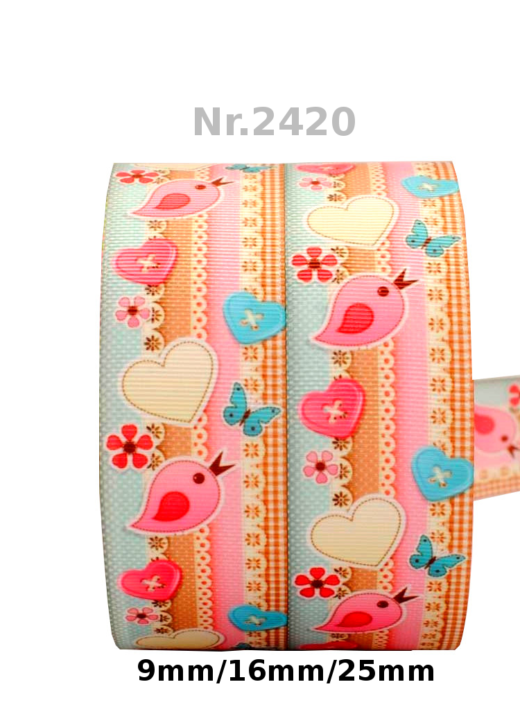 Vögelchen in 16mm u. 25mm