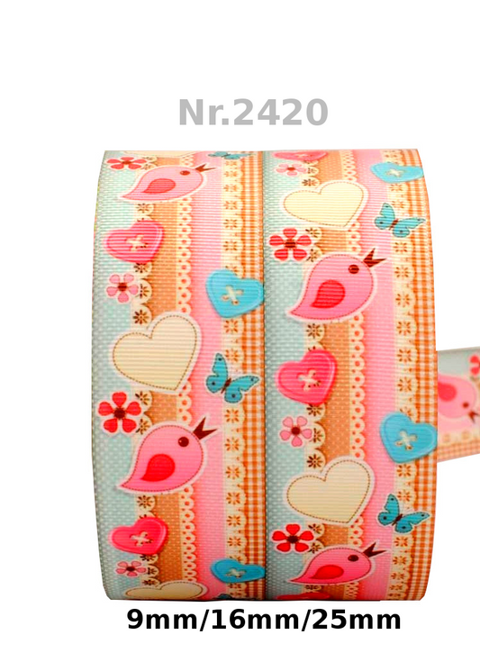 Vögelchen in 16mm u. 25mm