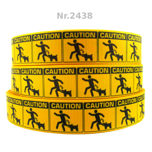 Caution - 25mm
