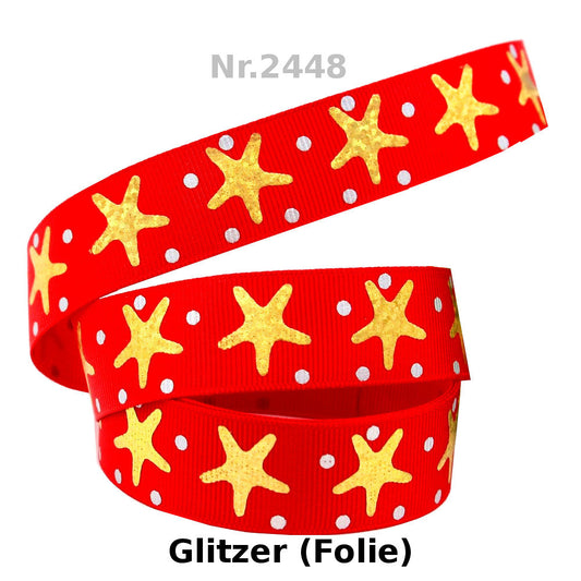 Gold Prisma folierte Seesterne in verschiedene Farben