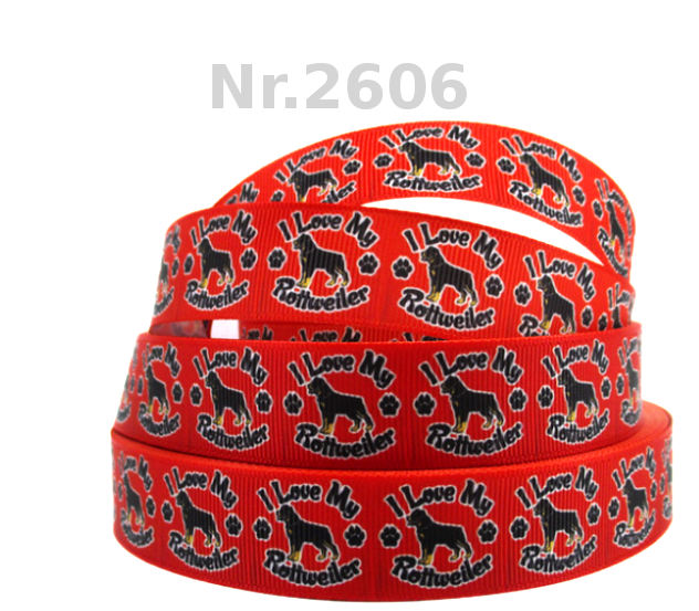 I love my Rottweiler - 22mm