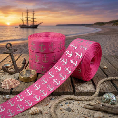 Anchor in silver - 16mm, maritime flair