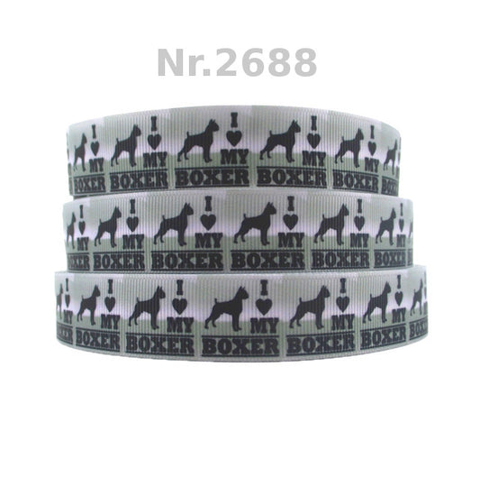 I Love my Boxer - 22mm