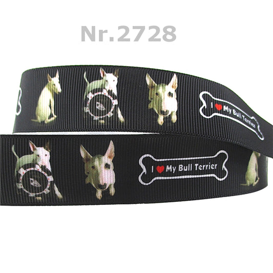 I love My Bull Terrier Band – 22mm | Liebhaber-Design für Bullterrier-Fans