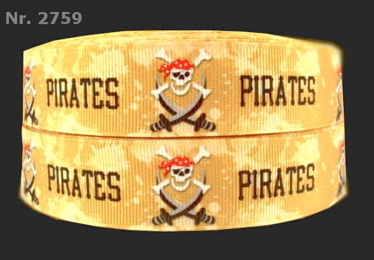 Pirates mit Totenkopf und Camouflage in Sandfarbe – 25mm