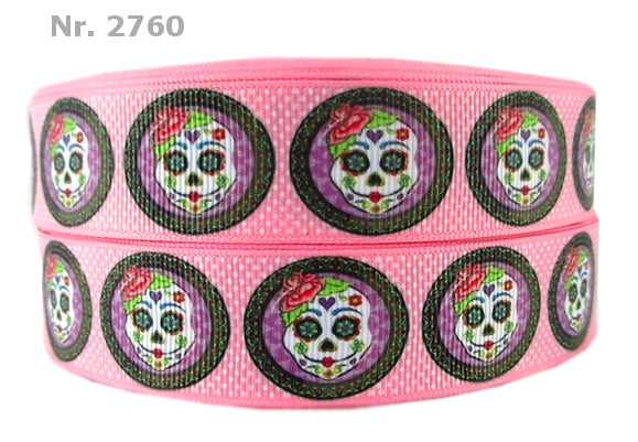 Süße Mexikanische Totenmasken – 25mm