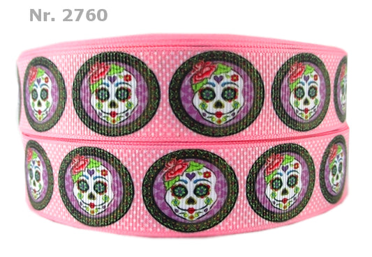 Süße Mexikanische Totenmasken – 25mm