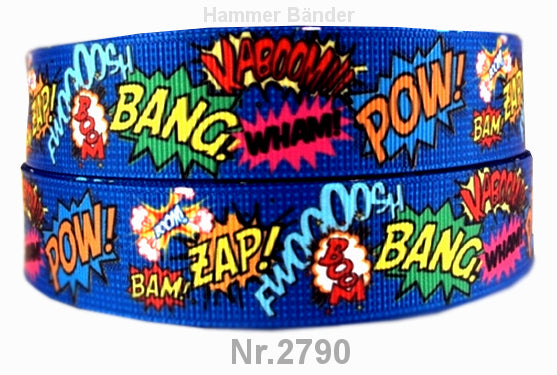 Nr. 2790 Bam Boom (Blau) – 25mm