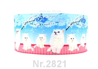 Nr.2821 White Cat – 16mm