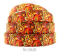 Paisley Band in sommerlichen Farben – 22mm