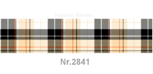 Nr.2841 Karo Braun/Schwarz – 16mm