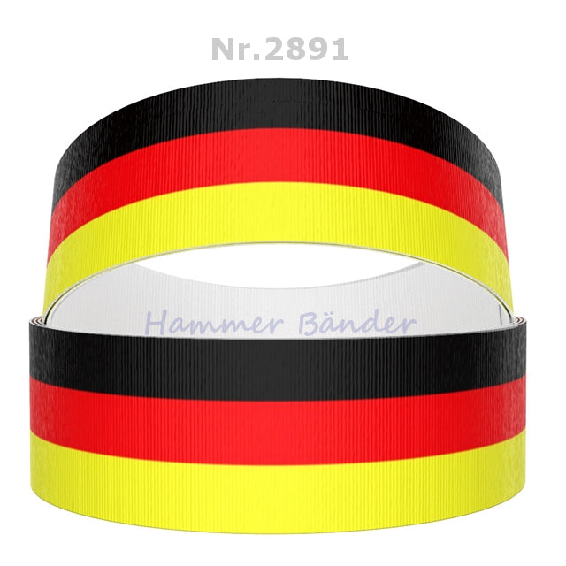 Deutschland Fahne in 19mm und 25mm