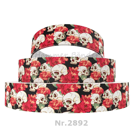 Skull / Rose – 22mm