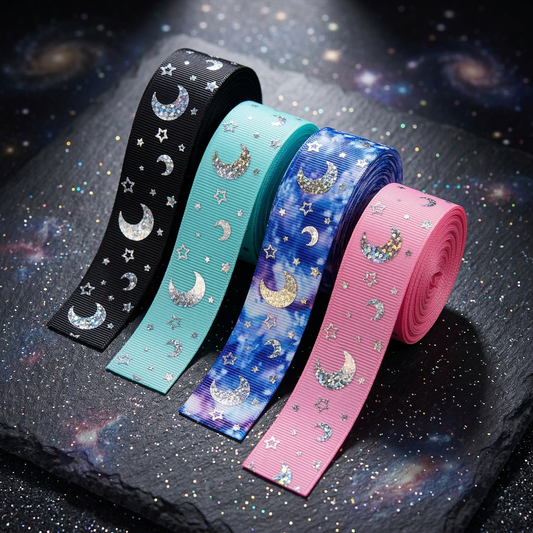 Sparkling starry sky (hologram) – 25mm in various colors