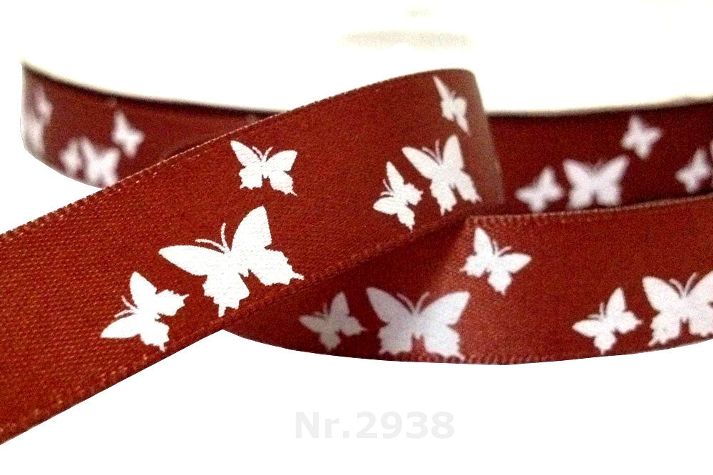 Satin ribbon butterfly