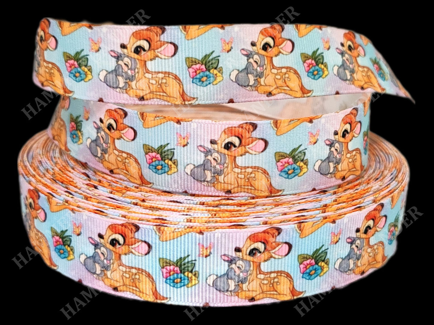 Bambi & Klopfer im Pastellzauber -Band – 22mm