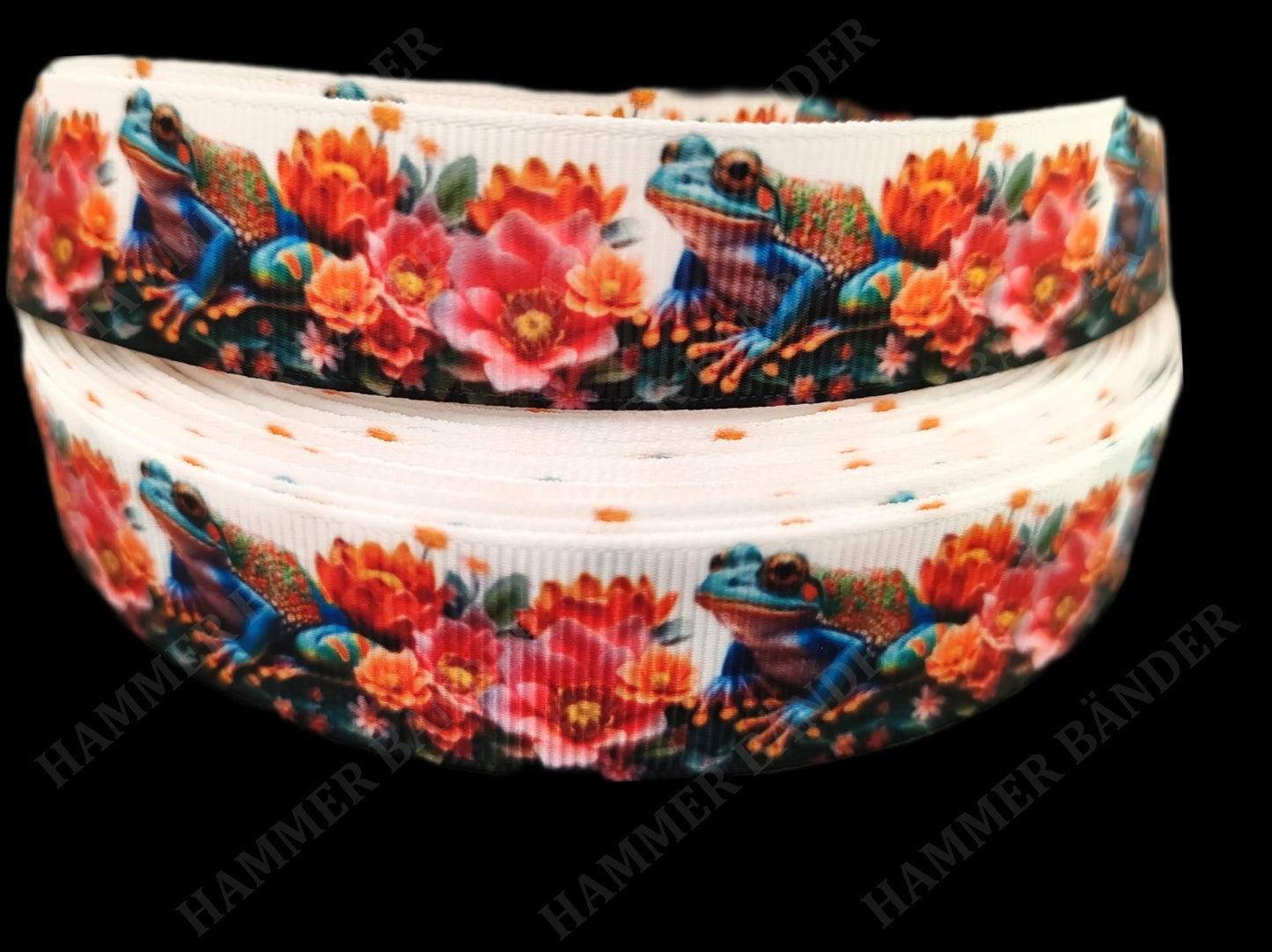 Frosch & Seerosen -Band – 22mm