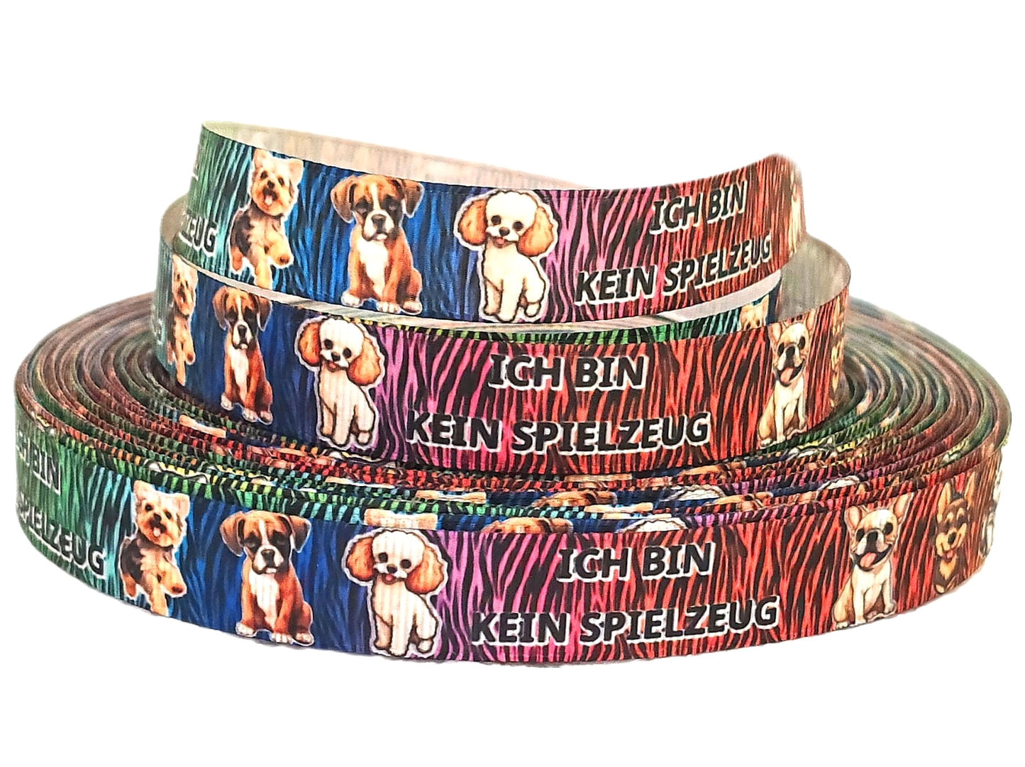 Ich bin kein Spielzeug – Exklusives bedrucktes Band 16mm