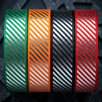 „Silver Flash“ – Glamouröser Folien-Druck 22mm