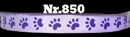 Pfotenabdrücke Lila