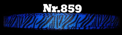 „Wild Color Splash – Knalliges Zebra-Ripsband“ 9mm