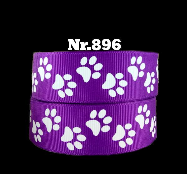 Pfotenabdrücke Weiss