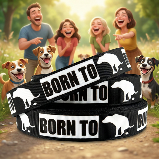 Exclusive Born to Poop comic book with humor – 22mm
