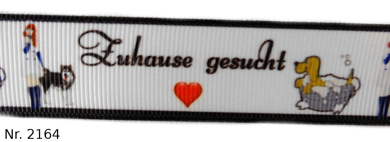 Exklusives  Zuhause gesucht - Band mit Hunden & Frauchen – 22mm
