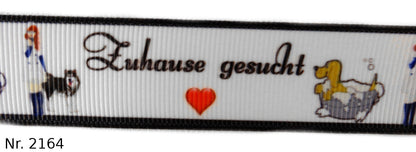 Exklusives  Zuhause gesucht - Band mit Hunden & Frauchen – 22mm